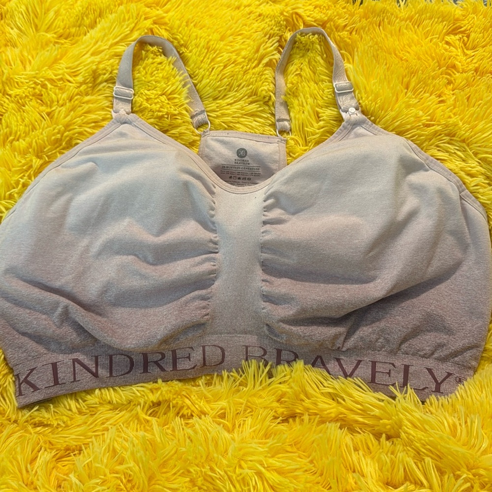 Kindred Bravely Light Beige/Blush Nursing Bra